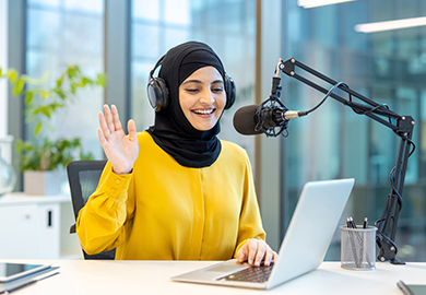 Arabic Speaking Lady Recording IVR
