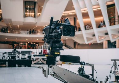 Time-Lapse Camera on Pole
